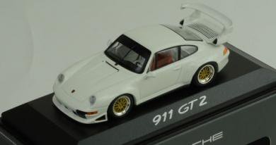 ミニチャンプス 1/43 ポルシェ 911 993 GT2 EVO ストリート ホワイト 1995 MINICHAMPS Porsche 911  993 - ミニチャンプス専門店　【Minichamps World】