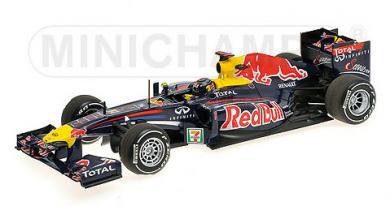 ミニチャンプス 1/18 レッド ブル レーシング ルノー RB7 S.ベッテル 