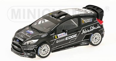 ミニチャンプス 151110804 1/18 フォード フィエスタ ラリー FORD FIESTA RS WRC FORD ABU DHABI -  ミニチャンプス専門店　【Minichamps World】
