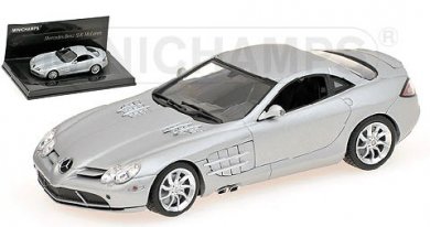 ミニチャンプス 436033021 1/43 メルセデスベンツ SLR マクラーレン 2004 マットシルバー MINICHAMPS -  ミニチャンプス専門店　【Minichamps World】