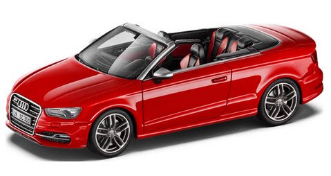 ミニチャンプス 5011313313 1/43 アウディ Audi S3 Cabriolet misano red MINICHAMPS -  ミニチャンプス専門店　【Minichamps World】