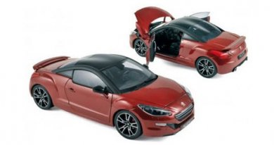 ノレブ 184786 1/18 プジョー RCZ-R レッド/マットブラック