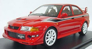 ONEMODEL OM14A02-03 1/18 三菱 ランサーエボリューション 6 GSR TM Edition (レッド) -  ミニチャンプス専門店 【Minichamps World】