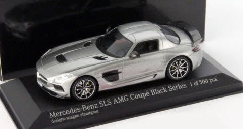 ミニチャンプス 437033024 1/43 メルセデスベンツ SLS AMG BLACK