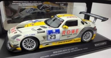 ミニチャンプス B66960337 1/18 メルセデス ベンツ SLS AMG GT3 マットブラック 2013 MINICHAMPS  Mercedes-Benz - ミニチャンプス専門店 【Minichamps World】