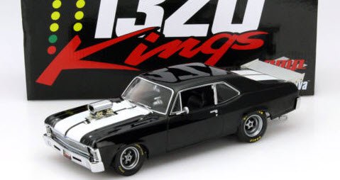 GMP 18808 1/18 シボレー 1970 Chevrolet Nova `1320 Kings` Drag Car