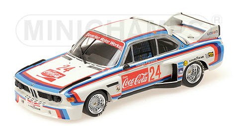 ミニチャンプス 430762924 1/43 BMW 3.5 CSL IMSA HOBBS/PARSONS 24H