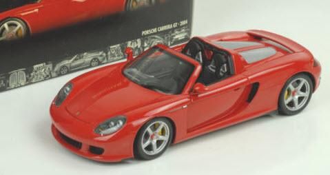 ミニカーミニチャンプス 1/18 ポルシェ カレラ GT (レッド