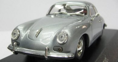 ミニチャンプス 400065020 1/43 ポルシェ Porsche 356 A Stuttgart Coupe 1954 シルバー -  ミニチャンプス専門店　【Minichamps World】