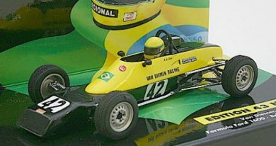 ミニチャンプス 540814342 1/43 Van Diemen RF81 フォーミュラフォード イギリスチャンピオン セナ 1981 -  ミニチャンプス専門店 【Minichamps World】