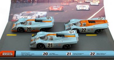 ブルム AS54R 1/43 ポルシェ 917 1970年ル・マン24時間 JWA-Gulf team #20 #21 #22 ドライバーフィギュア付  - ミニチャンプス専門店 【Minichamps World】