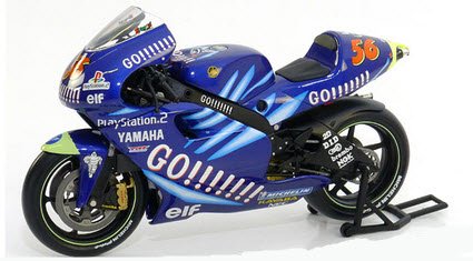 ミニチャンプス MotoGP2002 YAMAHA YZR500 中野真矢