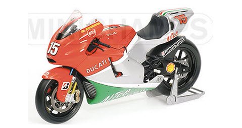 ミニチャンプス 122060015 1/12 ドゥカティ Ducati Desmo 16 セテ ・ジベルナウ 2006 MOTOGP #15 -  ミニチャンプス専門店　【Minichamps World】