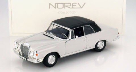 ノレブ 183530 1/18 メルセデス・ベンツ 280 SE カブリオレ (1968) ライトグレー - ミニチャンプス専門店  【Minichamps World】