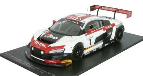 スパーク 18SB002 1/18 Audi R8 LMS Ultra No.1 Winner 24h SPA