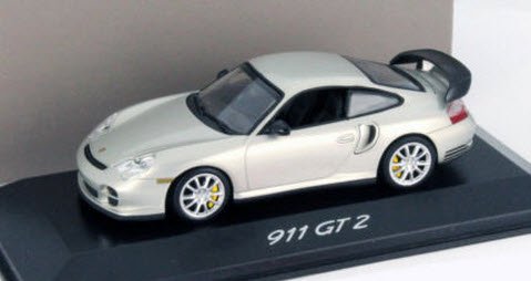 ミニチャンプス WAP02011915 1/43 ポルシェ 911 GT 2 シルバー - ミニチャンプス専門店　【Minichamps World】