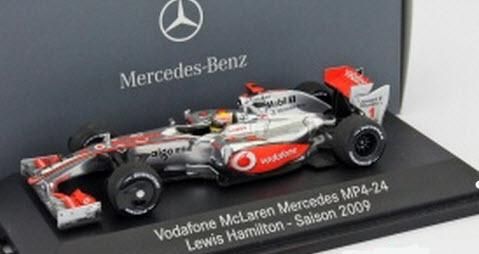 ミニチャンプス B66960038 1/43 マクラーレン メルセデス MP4-24