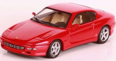 ミニチャンプス 430072400 1/43 フェラーリ 456 GT Bj. 1992 レッド 銀