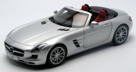 ミニチャンプス B66960078 1/18 メルセデス ベンツ SLS ロードスター