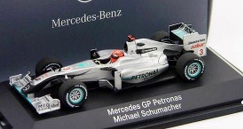 MINICHAMPS  2010  MERCEDES  GP  PETRONAS