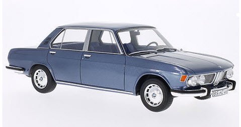 BoS Models BOS030 1/18 BMW 2500 (E3) 1968 グレイ ブルー メタリック