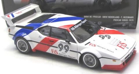 ミニチャンプス 180792999 1/18 BMW M1 Procar #99 1979 T.Hezemans 