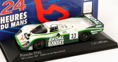 ミニチャンプス 430846533 1/43 ポルシェ 956 ”SKOAL”ジョンフィッツパトリックレーシング ルマン24時間 1984 -  ミニチャンプス専門店　【Minichamps World】