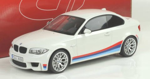 GTスピリット GT703 1/18 BMW 1M E82 モータースポーツ ホワイト - ミニチャンプス専門店　【Minichamps World】