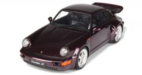 GTスピリット GT044 1/18 ポルシェ 911 (964) ターボ S アメジスト ダークパープル - ミニチャンプス専門店  【Minichamps World】