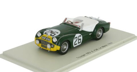 スパーク S1396 1/43 Triumph TR3 S No.26 Le Mans 1959 P.Bolton - M 