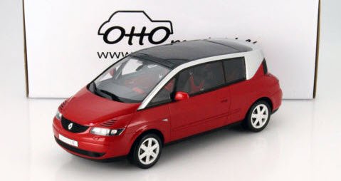 OTTO オットー OT590 1/18 ルノー アヴァンタイム マーズレッド - ミニチャンプス専門店 【Minichamps World】