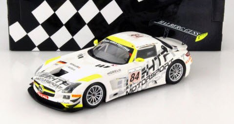 ミニチャンプス 151133184 1/18 メルセデス ベンツ SLS AMG GT3 24h スパ・フランコルシャン ウィナーズ 2013 -  ミニチャンプス専門店　【Minichamps World】