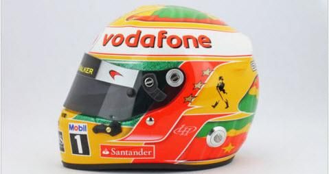 【期間限定】 Arai 1/2 シルバー メルセデス マクラーレン ヘルメット アライ 自動車