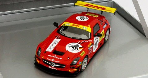 スパーク B66960012 1/43 メルセデス ベンツ SLS AMG GT3 #35 24 スパ 