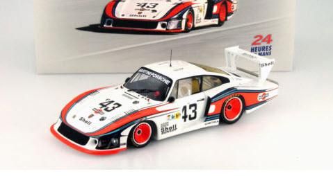 新品 1/43 ポルシェ純正 スパーク ポルシェ935 ストリート レッド