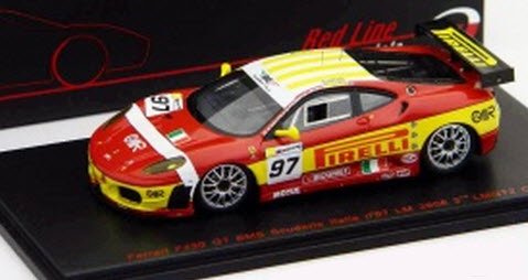 スパーク RL172 1/43 フェラーリ F430 GT #97 24h ルマン 2008 2nd 