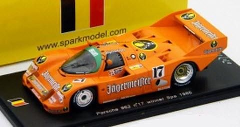 スパーク SB007 1/43 ポルシェ 962C 1986年 スパ1000km 優勝