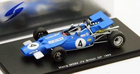 スパーク S1608 1/43 マトラ MS84 1969年 イギリスGP #4 J.P.Beltoise - ミニチャンプス専門店  【Minichamps World】