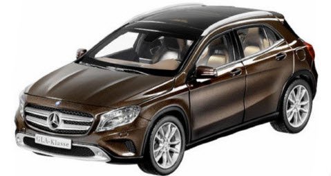 ノレブ 1/18 メルセデス ベンツ GLA X156 ブラウン メタリック