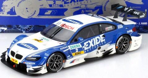 ミニチャンプス 100122202 1/18 BMW M3 DTM `EXIDE BATTERIES
