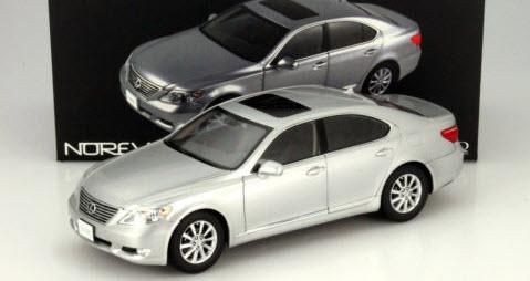 ノレブ 188109 1/18 レクサス LS460 (2010) プレミアムシルバー 