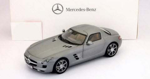 ノレブ B66960165 1/18 メルセデス・ベンツ SLS AMG クーペ グレイメタリック - ミニチャンプス専門店 【Minichamps  World】