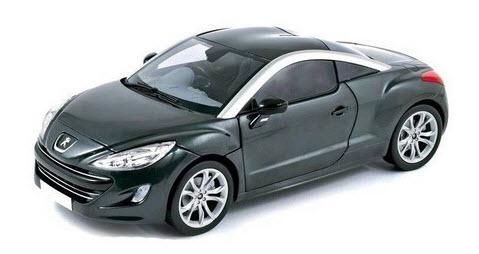 ノレブ 184781 1/18 プジョー RCZ グレイメタリック - ミニチャンプス 