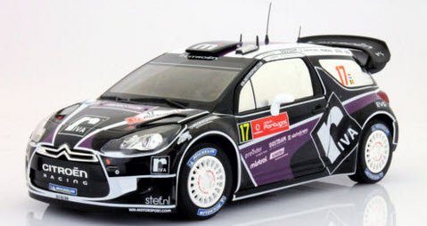 ノレブ 181559 1/18 シトロエン DS3 WRC 2012年ポルトガルラリー #17 