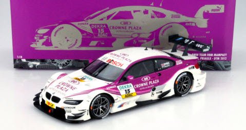 ミニチャンプス 100122215 1/18 BMW M3 DTM `CROWNE PLAZA` BMW TEAM RBM MAMPAEY DTM  2012 - ミニチャンプス専門店 【Minichamps World】