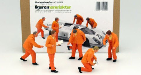 FigurenManufaktur 1/18 メカニック フィギュア セット 5体