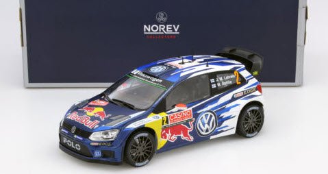 ノレブ 188478 1/18 VW ポロ R WRC 2015年モンテ・カルロラリー #2