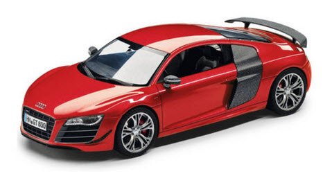 シュコー 5011118413 1/43 アウディ R8 GT ミサノレッド - ミニチャンプス専門店　【Minichamps World】