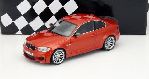 ミニチャンプス 110020020 1/18 BMW 1er M クーペ 2011 オレンジ
