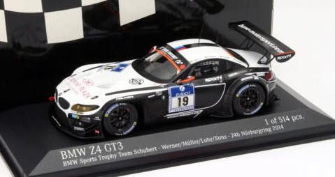 ミニチャンプス 437142019 1/43 BMW Z4 GT3 `BMW SPORTS TROPHY